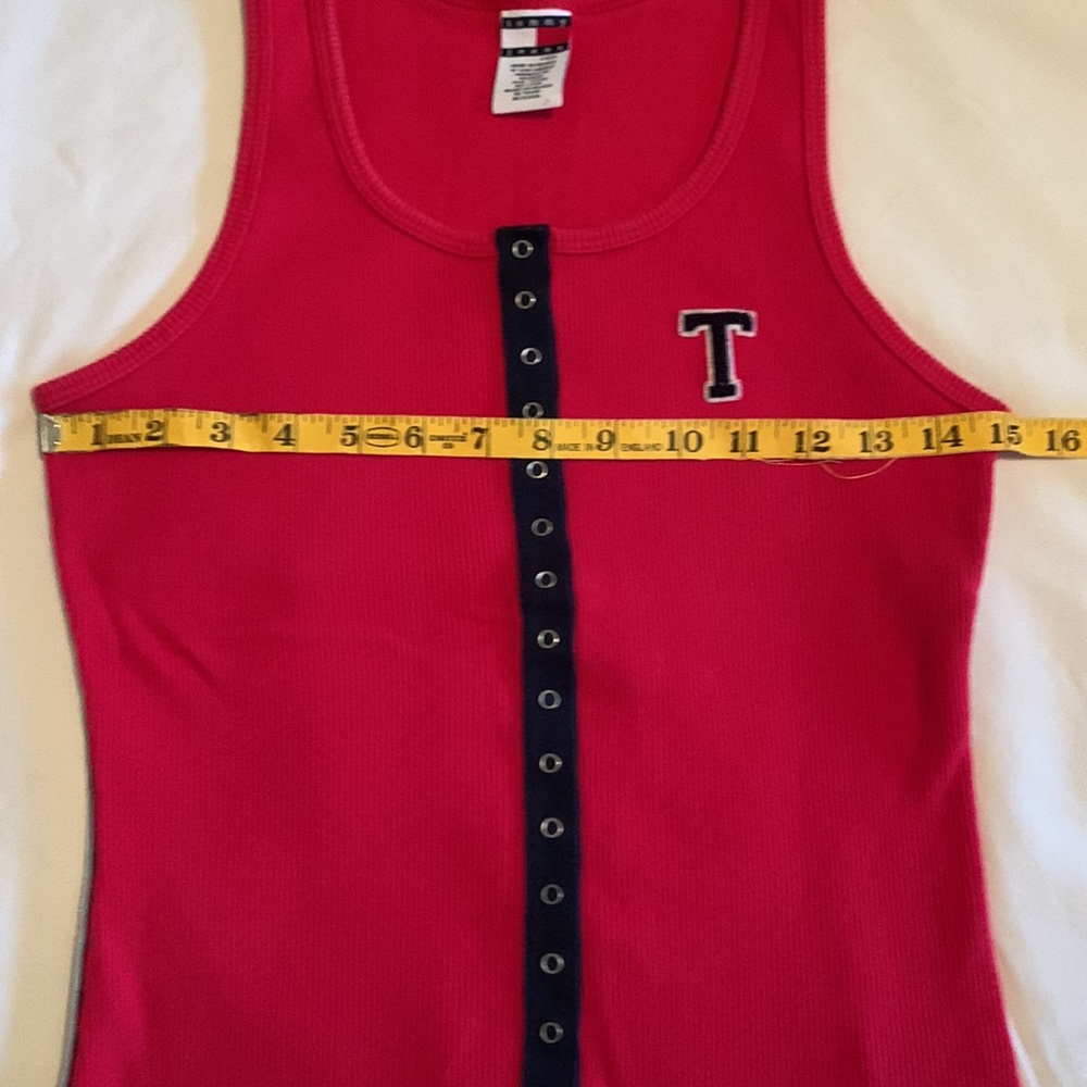 Tommy Hilfiger Ribbed Tank Top • Size Large - Picture 6 of 10